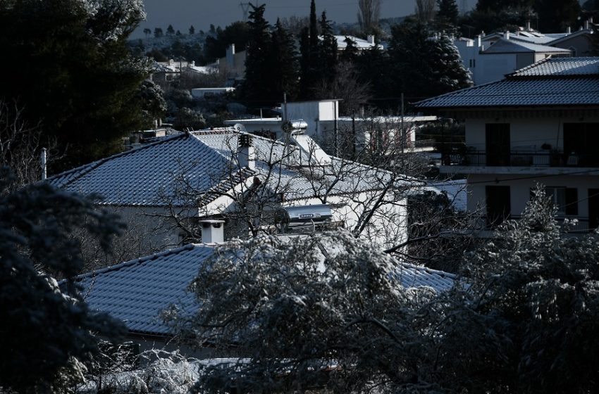  Κύμα κακοκαιρίας: Πού χιονίζει, πού έριξε την περισσότερη βροχή