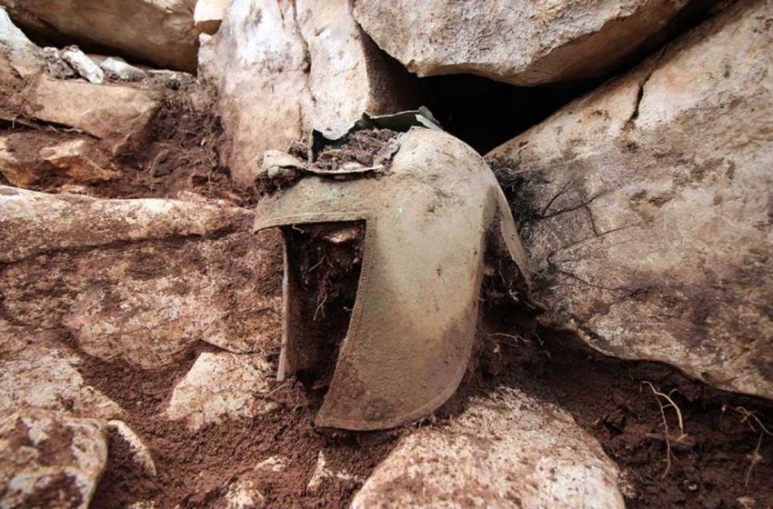  Δέος: Κράνος αρχαίου Έλληνα πολεμιστή 2.000 ετών βρέθηκε στην Κροατία (εικόνες)