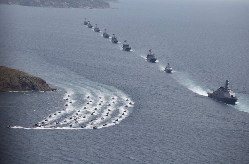  Κλιμάκωση: Τουρκική navtex για άσκηση μεταξύ Ρόδου και Καστελόριζου