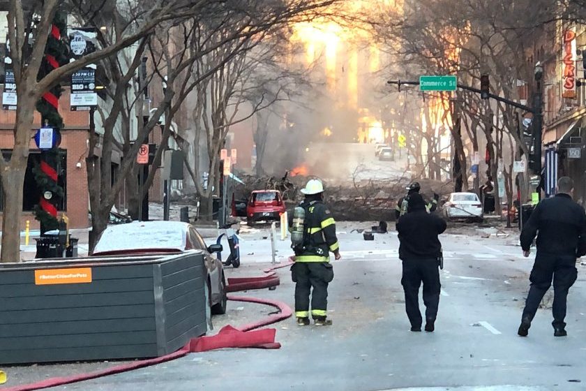  ΗΠΑ: Συναγερμός από έκρηξη στη Νάσβιλ (pics)