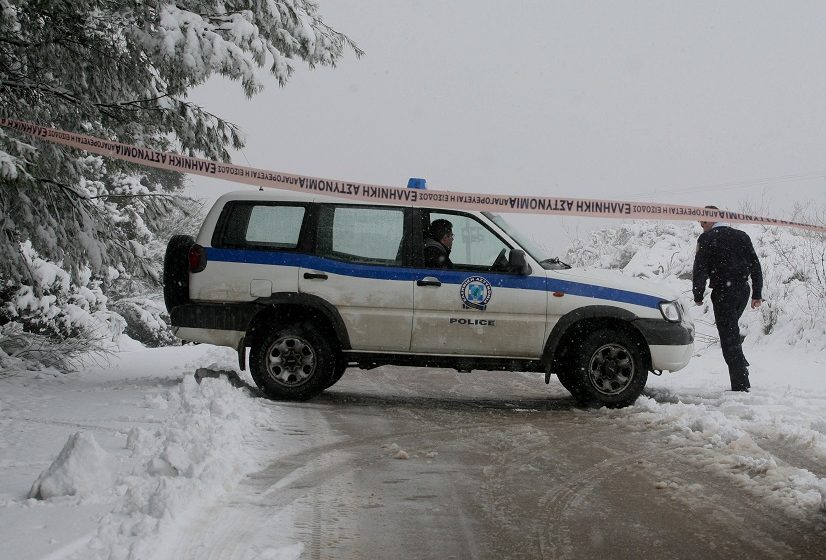  Κακοκαιρία “Λέανδρος”: Έκλεισε η Εθνική Οδός – Πού απαγορεύεται η διέλευση βαρέων οχημάτων