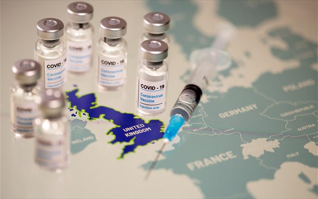  Πράσινο φως σε κοκτέιλ εμβολίων κατά του κοροναϊού στη Βρετανία