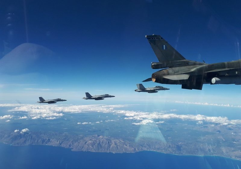  Τουρκικά F-16 εισήλθαν στο FIR Αθηνών και αναχαιτίστηκαν