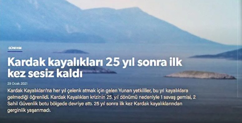  Ίμια: Η Yeni Safak πανηγυρίζει επειδή δεν τιμήσαμε τους πεσόντες