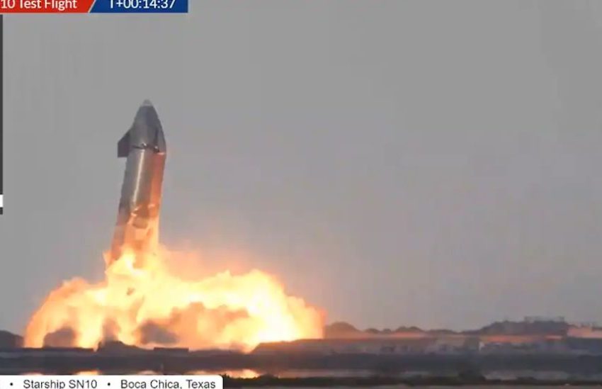  Space X: Κατάφερε να προσγειωθεί ο τρίτος πύραυλος, όπως λίγα λεπτά μετά εξερράγη (vid)