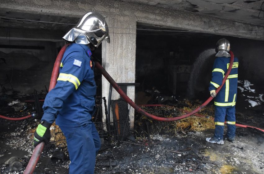  Φωτιά σε μονοκατοικία στην ‘Ανω Πόλη Θεσσαλονίκης