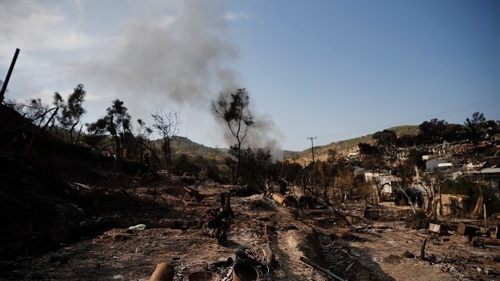  Σε βραχυκύκλωμα αποδίδουν οι Αρχές τη φωτιά στο Καρά Τεπέ