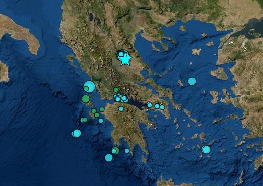  Νέος ισχυρός σεισμός στη Θεσσαλία