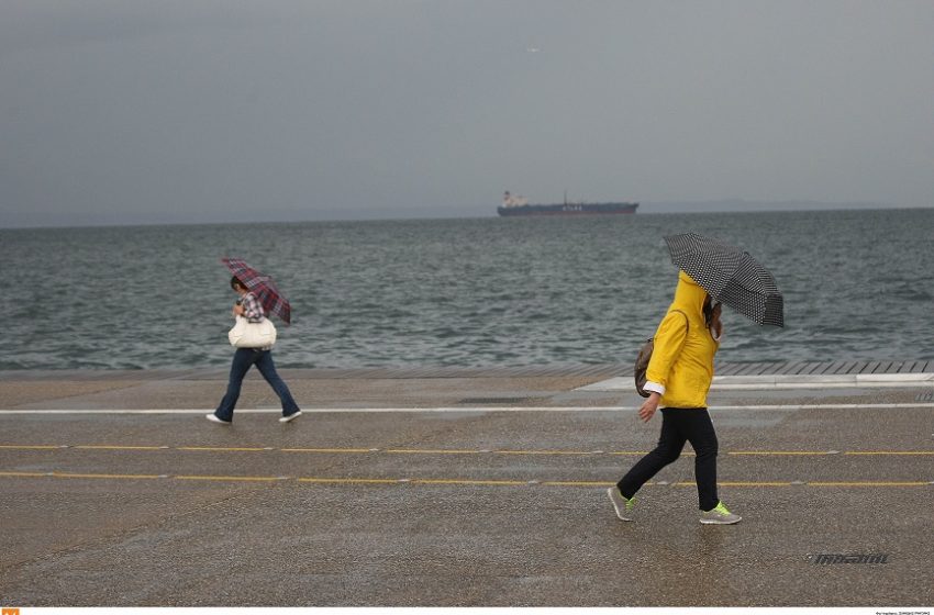  Ραγδαία αλλαγή του καιρού με βροχές, καταιγίδες και θυελλώδεις ανέμους