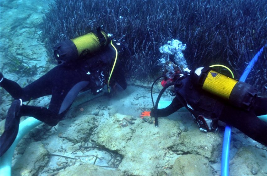  Υποβρύχια  αρχαιολογική έρευνα στον κόλπο της Ελούντας για την βυθισμένη πόλη