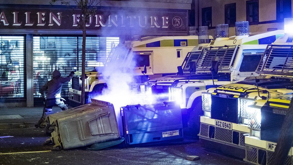 belfast ireland riots