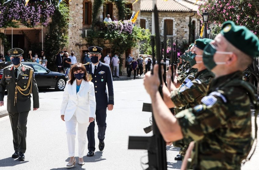  Στον Μυστρά στις εκδηλώσεις για τον Κωνσταντίνο Παλαιολόγο η Σακελλαροπούλου