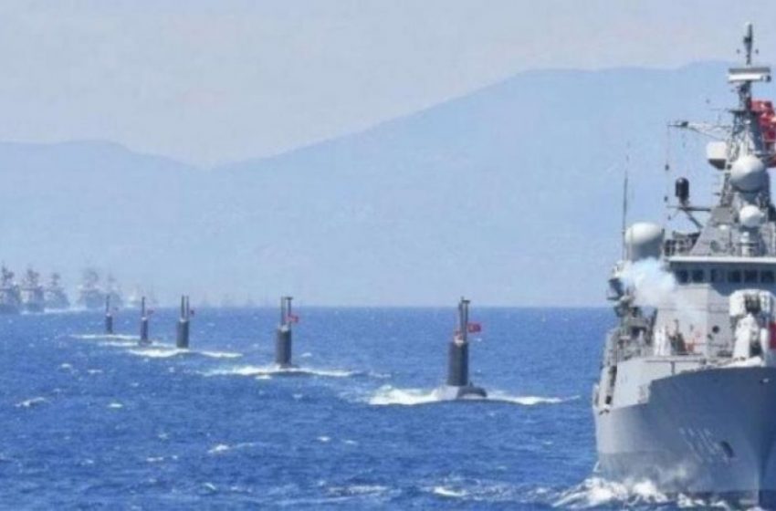  “Θαλασσόλυκος 2021” : Η Τουρκία βγάζει τον στόλο της σε Αιγαίο και ανατολική Μεσόγειο