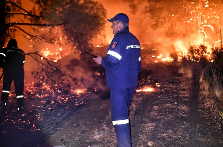  Σχίνος: Δεν έλαβαν μήνυμα από το 112 οι κάτοικοι – Η εξήγηση της Πυροσβεστικής