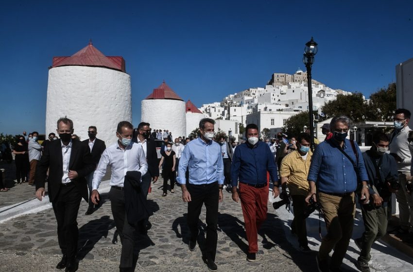  Live: Η ομιλία του Κυριάκου Μητσοτάκη στην Αστυπάλαια