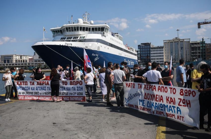  Δεμένα τα πλοία – Κινητοποίηση ναυτεργατικών σωματείων