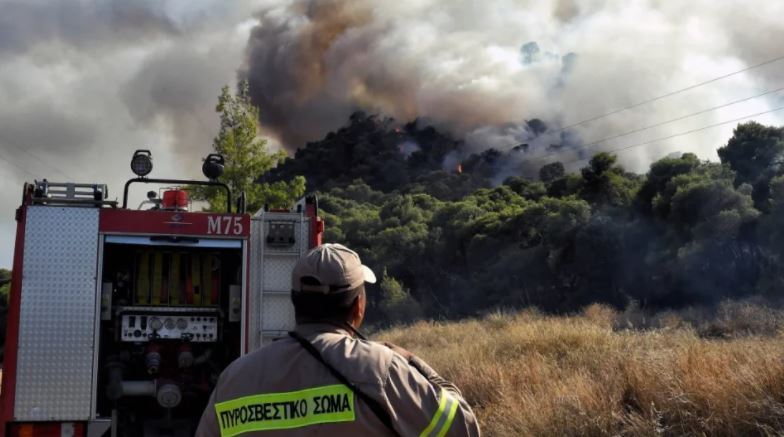  Φωτιά στη Σταμάτα: “Δίνουμε μάχη για τα σπίτια, προσπαθούμε να σώσουμε τον κόσμο”