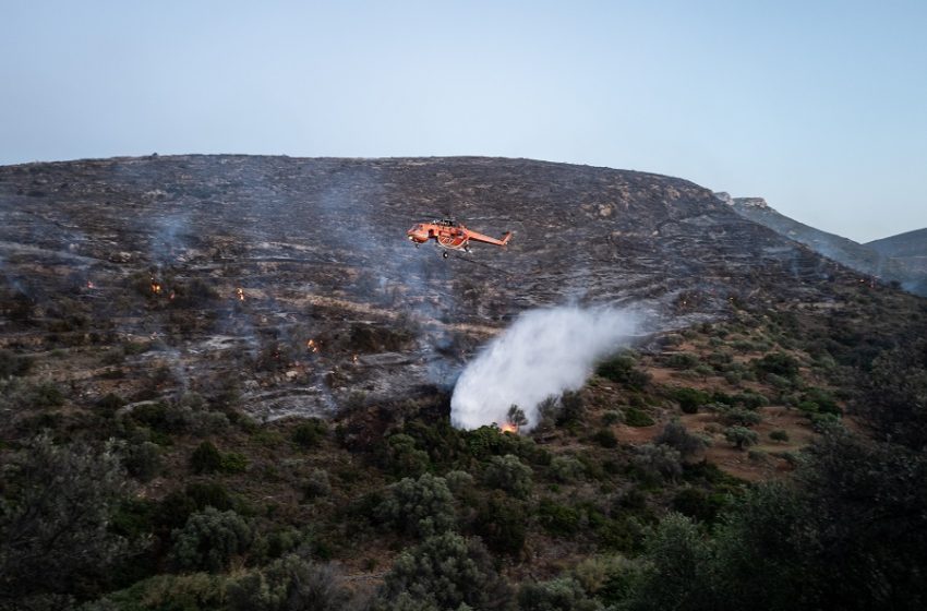  Στην κατηγορία «4» κινδύνου πυρκαγιάς πολλές περιοχές και την Παρασκευή 9/7