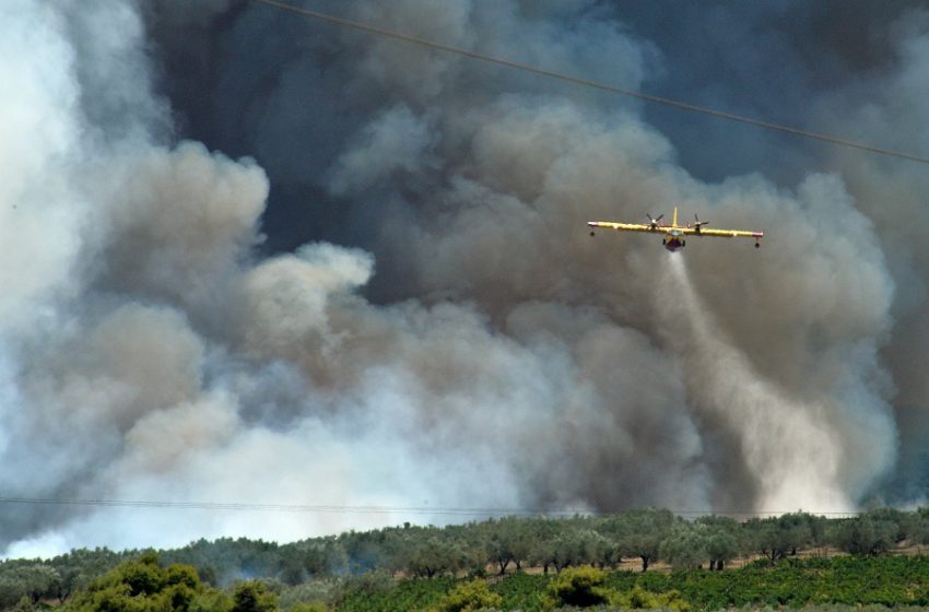  Φωτιά στον Έβρο