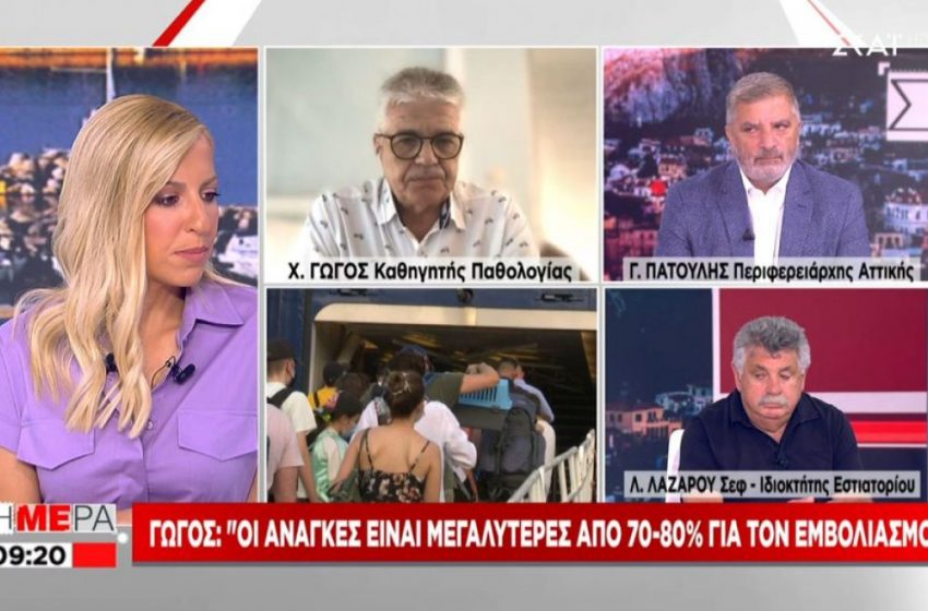  Γώγος : Και η Τήνος στα “κόκκινα” νησιά μαζί Ίο και Πάρο – Η εικόνα στην Κρήτη