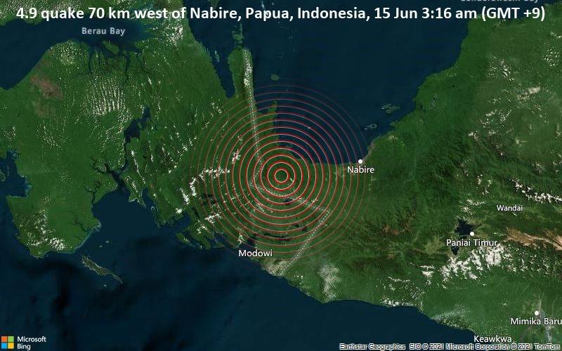  Σεισμός στην Ινδονησία