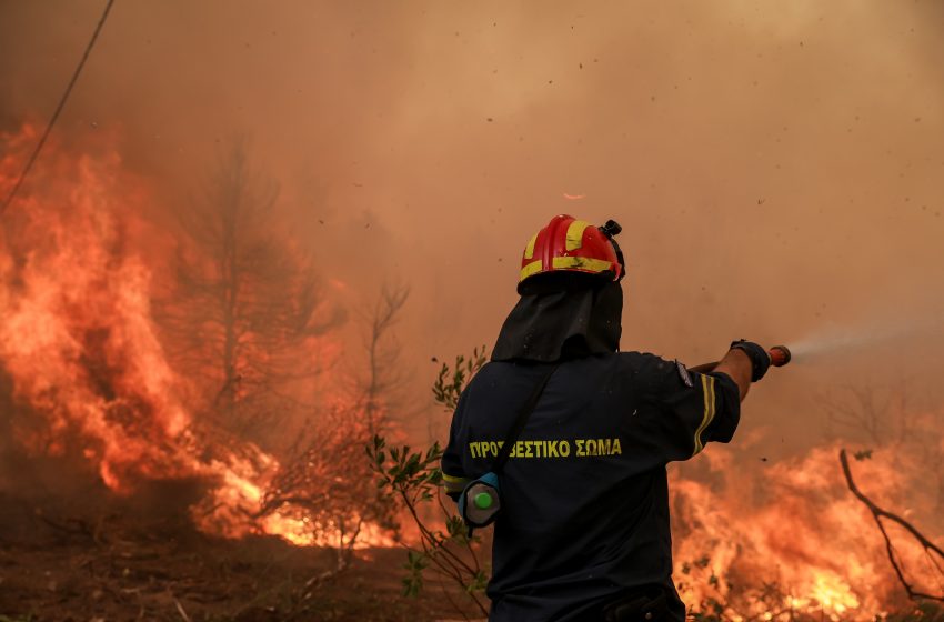  Φωτιά στην Εύβοια –  Εκκενώνεται η Αβγαριά – Δραματικές στιγμές στη Γαλατσώνα