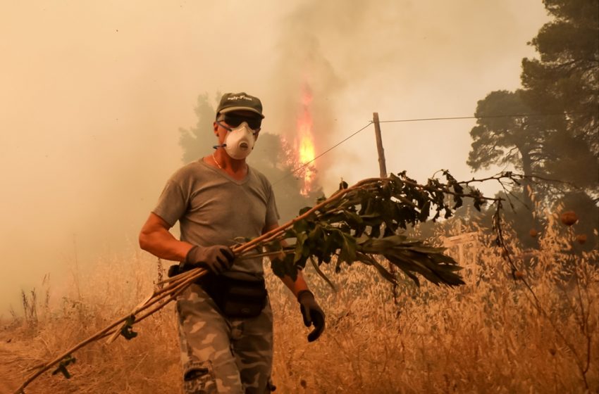  Φωτιά στο Ελληνικό Αρκαδίας – Επιχειρούν 20 πυροσβέστες 