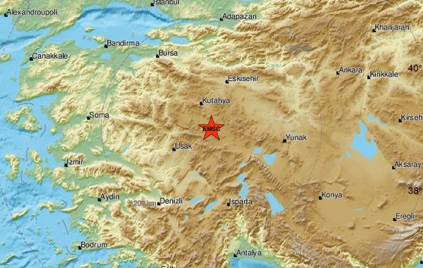  Σεισμός στην Τουρκία