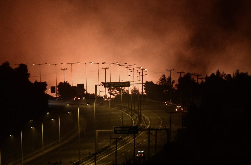  Αποκαταστάθηκε η κυκλοφορία των οχημάτων στην εθνική οδό Αθηνών – Λαμίας