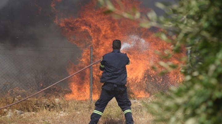  Σε εξέλιξη φωτιά στην Καρδία του Δήμου Θέρμης