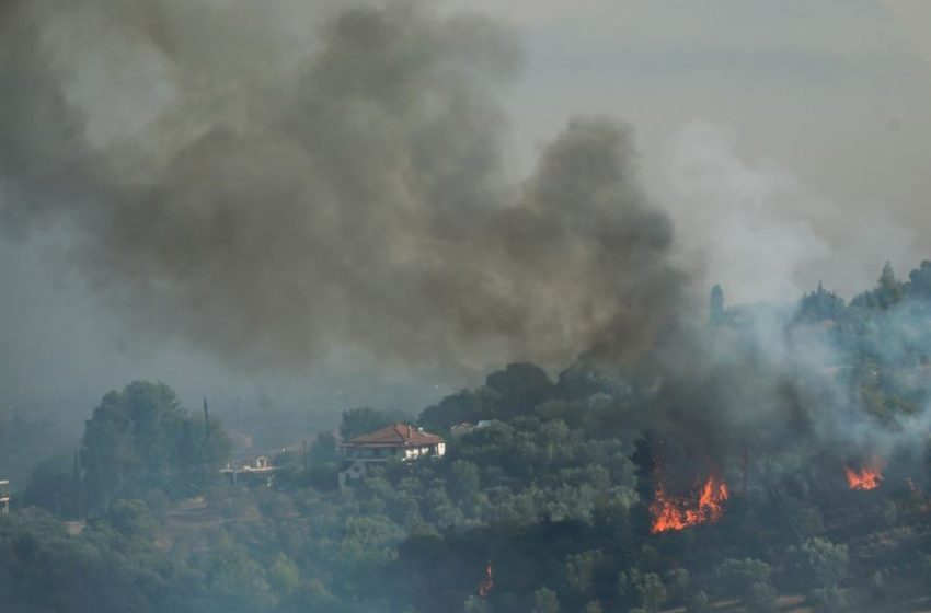  Μεσσηνία: Σε εξέλιξη η φωτιά στην περιοχή Μέλπεια- Έχουν εκκενωθεί συνολικά εννέα κοινότητες