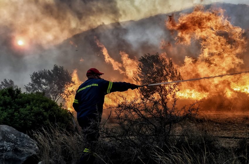  Πολύ υψηλός κίνδυνος πυρκαγιάς την Παρασκευή – Αναλυτικά ο “χάρτης”