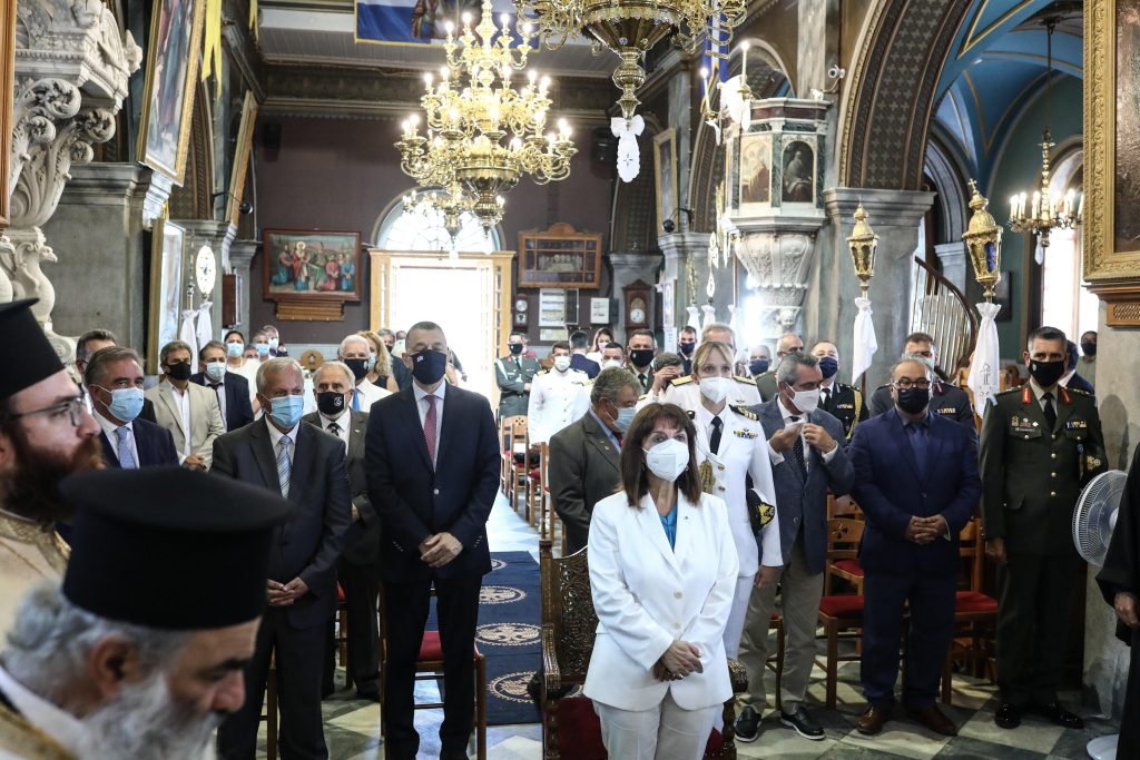 ΠτΔ για τη Ναυμαχία του Γέροντα: Η ανάμνηση της περίλαμπρης νίκης μας καθοδηγεί και μας εμπνέει 3 sakellaropoulou kalymnos