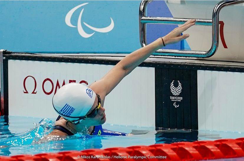  Παραολυμπιακοί Αγώνες: Χάλκινο μετάλλιο η Σταματοπούλου στα 50μ. ύπτιο