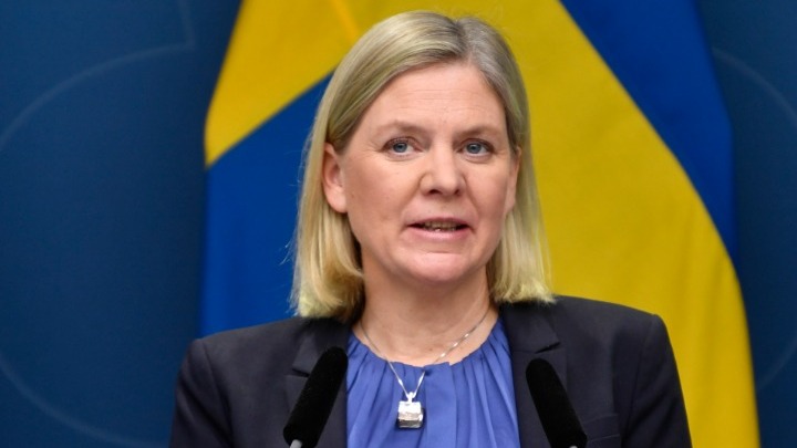  Μ. Άντερσον, η πρώτη γυναίκα πρωθυπουργός στην ιστορία της Σουηδίας