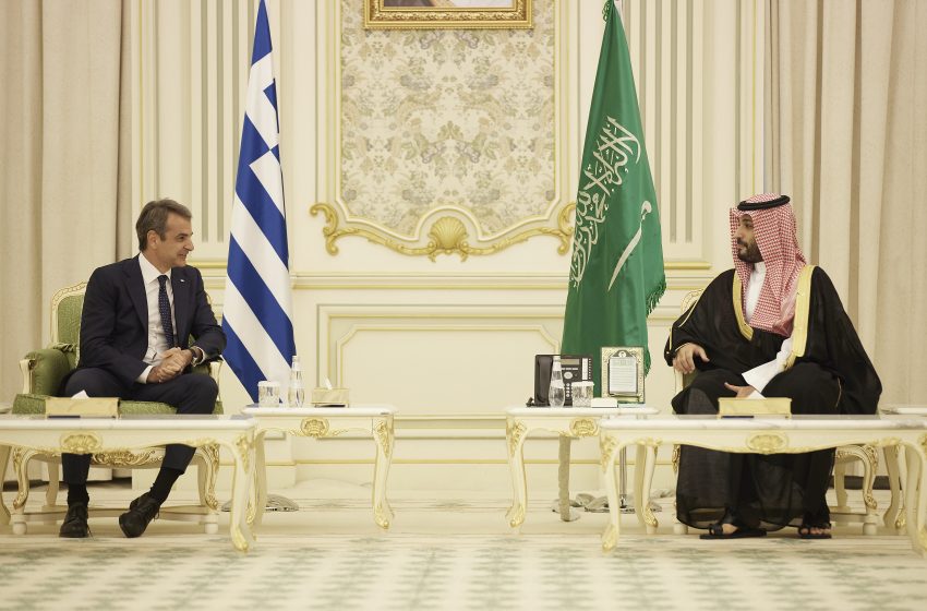  Μητσοτάκης και πρίγκιπας Αλ Σαούντ συμφώνησαν στη θεσμοθέτηση Ανώτατου Συμβουλίου Συνεργασίας Ελλάδας και Σαουδικής Αραβίας