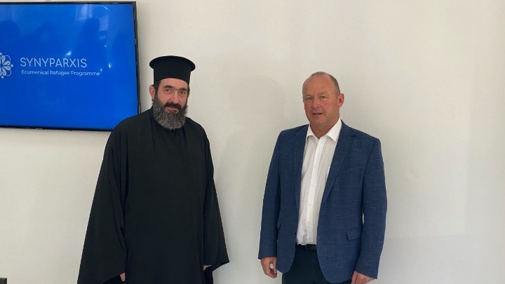  Επίσκεψη του προέδρου του Εθνικού Συμβουλίου της Ελβετίας σε Δομή Φιλοξενίας Ανηλίκων της Εκκλησίας