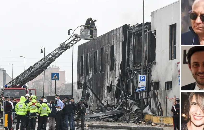  Συντριβή αεροπλάνου στο Μιλάνο: Νεκροί Ρουμάνος μεγιστάνας, η γυναίκα του και ο γιος του