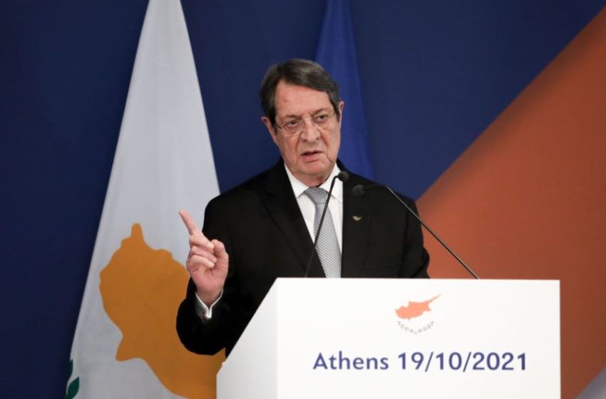  Αναστασιάδης: Η Τουρκία να καταλάβει ότι θα ωφεληθεί από την επίλυση του Κυπριακού