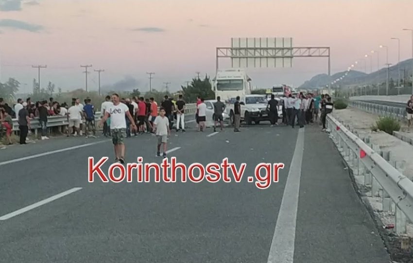  Αποκαταστάθηκε η κυκλοφορία στον αυτοκινητόδρομο Κορίνθου – Πατρών στο ύψος του Ζευγολατιού