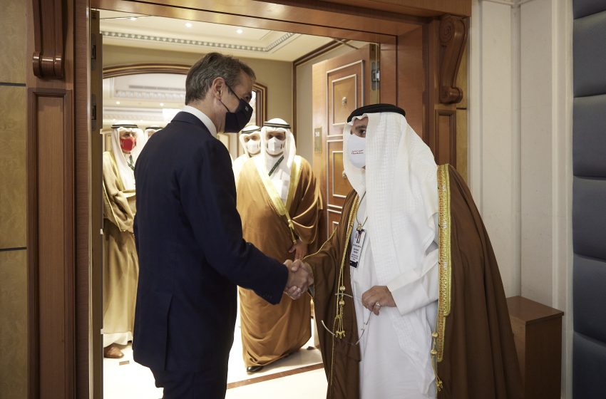  Επενδύσεις και τουρισμός στο “μενού” της συνάντησης Μητσοτάκη με τον πρίγκιπα διάδοχο του Μπαχρέιν