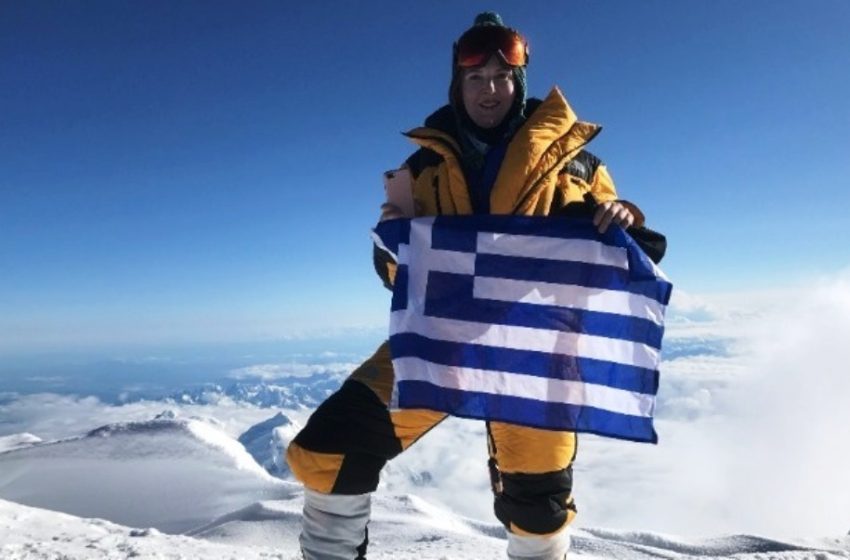  Ελληνίδα αλπινίστρια στην Ανταρκτική – Το μήνυμα που μεταφέρει