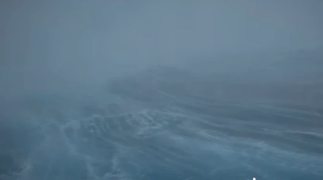  Απίστευτες εικόνες μέσα από τυφώνα – Κύματα 15 μέτρων και άνεμοι 193 χλμ. (vid)