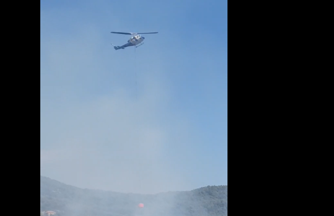  Μεγάλη η φωτιά στη Ναυπακτία: Ζημιές σε σπίτια (vid)