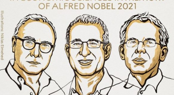  Οι οικονομολόγοι Καρντ, Άνγκριστ και Ίμπενς τιμήθηκαν με το βραβείο Νόμπελ Οικονομικών