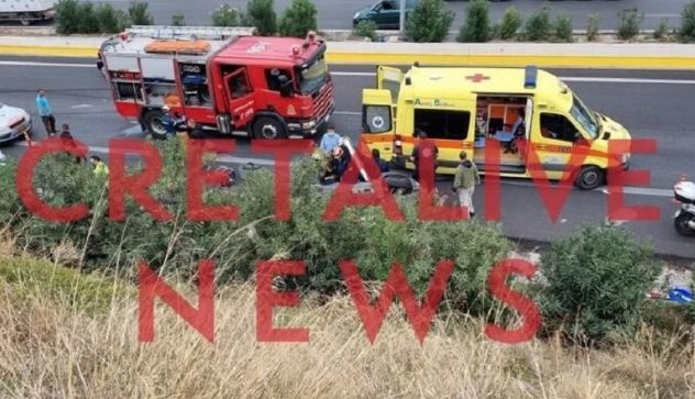  Τροχαίο στην Κρήτη: Ανατράπηκε αυτοκίνητο – Πληροφορίες για εγκλωβισμένους (vid)