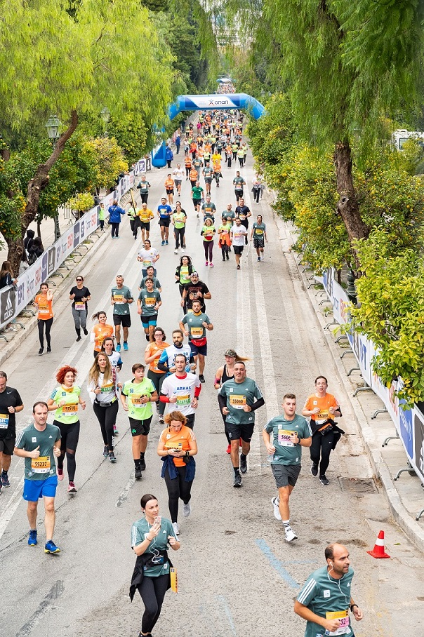 Η "Ομάδα Προσφοράς ΟΠΑΠ" μεγάλη νικήτρια του 38ου Αυθεντικού Μαραθωνίου της Αθήνας 22 10 1