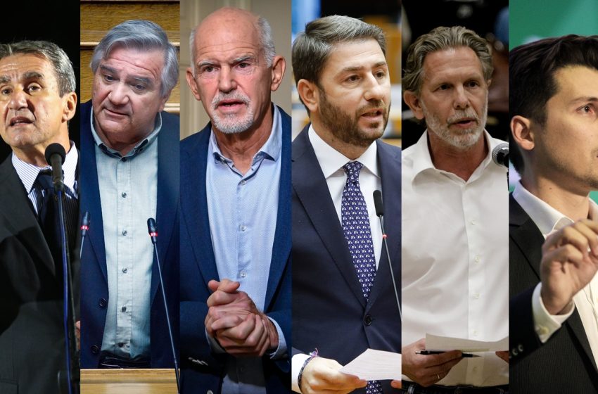  Ντιμπέιτ των 6 υποψηφίων στο ΚΙΝΑΛ – Ο Γ. Παπανδρέου αντιπροτείνει τρεις τηλεμαχίες – Τι λένε οι υπόλοιποι