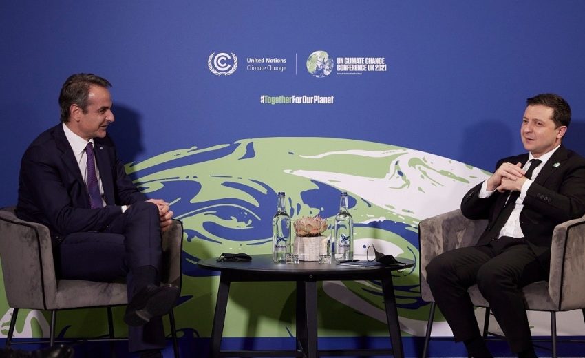  Τα είπαν Μητσοτάκης και Ζελένσκι στη Γλασκώβη – Ποιους ηγέτες είδε ο πρωθυπουργός στο περιθώριο της COP26