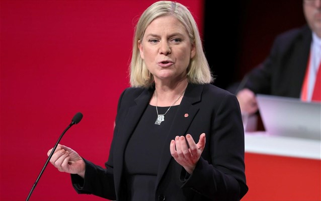  Σουηδία: Η αρχηγός των Σοσιαλδημοκρατών έλαβε εντολή για σχηματισμό κυβέρνησης